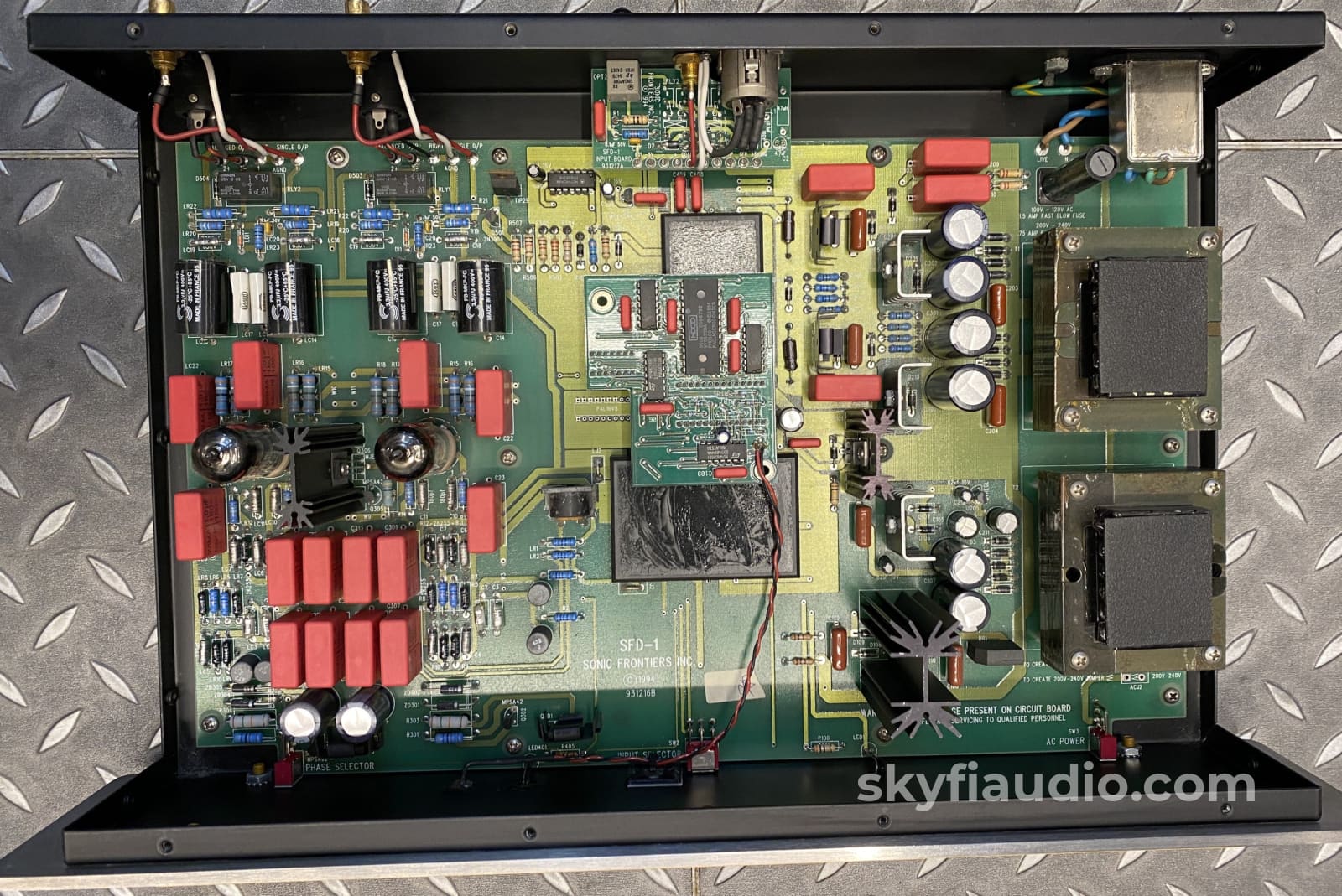 Sonic Frontiers Sfd-1 Mkii Digital Processor Vintage Tube Dac With Hdcd Chipset Cd +