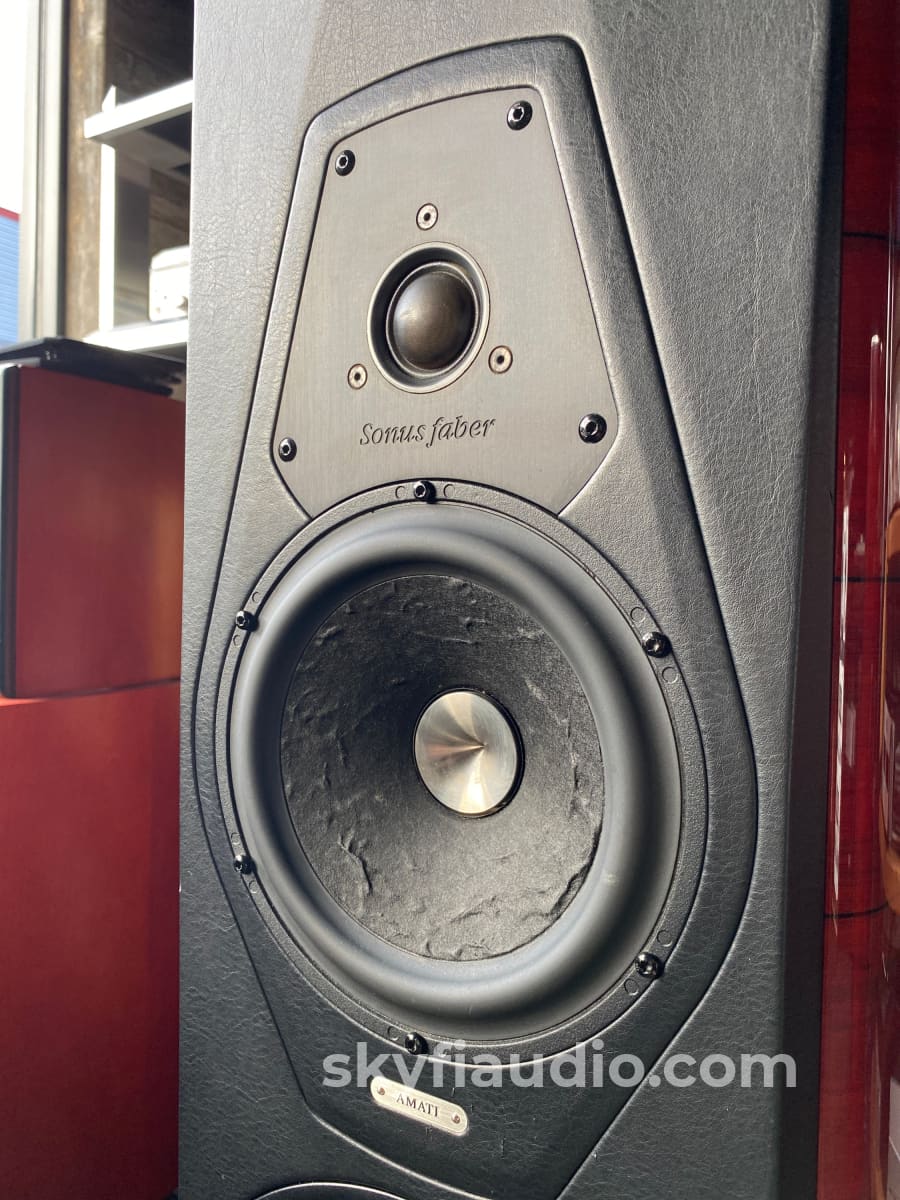 Sonus Faber Amati Futura Speakers - Italian Excellence