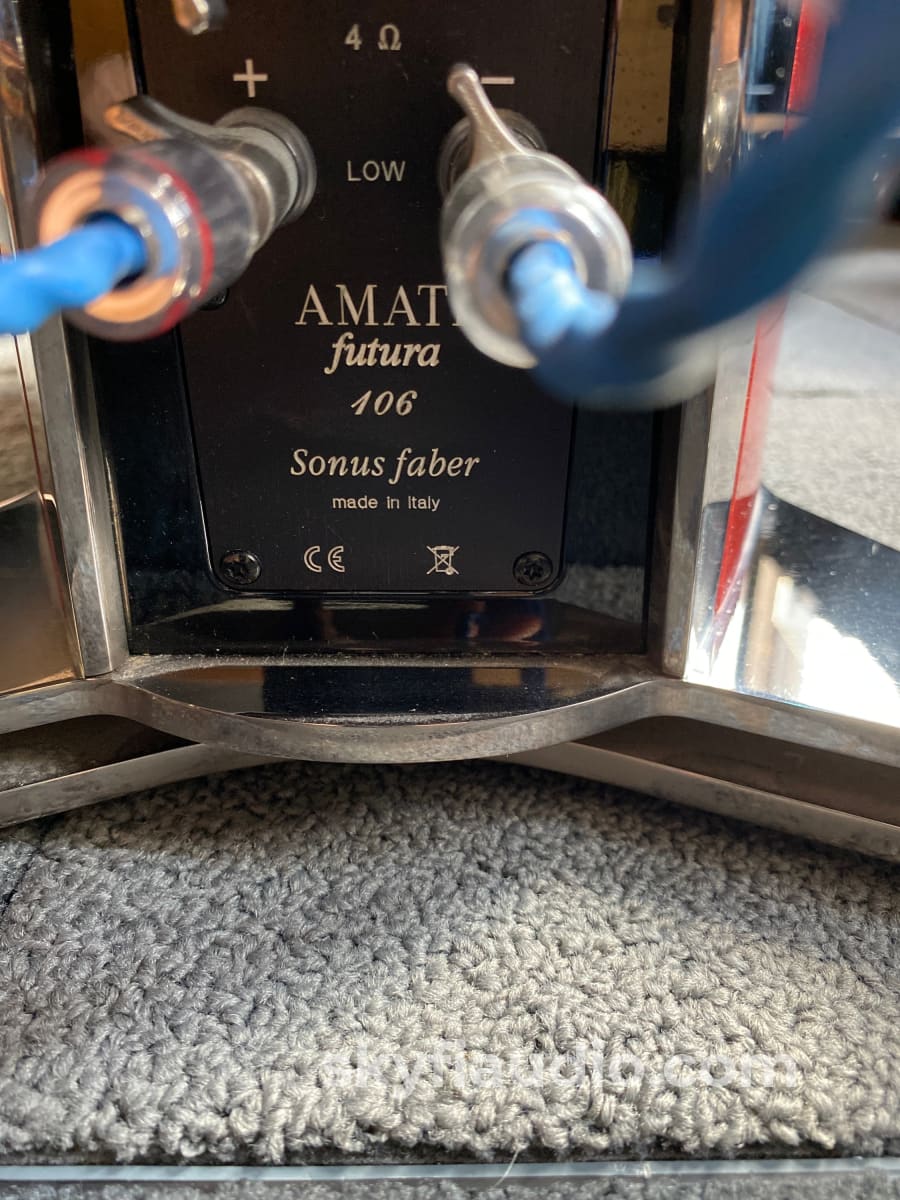 Sonus Faber Amati Futura Speakers - Italian Excellence