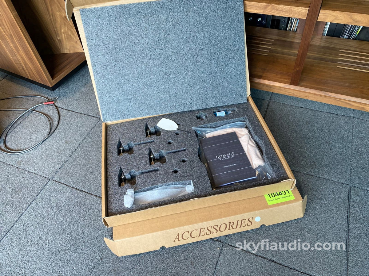Sonus Faber Amati Tradition In Wenge - Gorgeous And Like New! Reczhufeta7Kaa1Dd