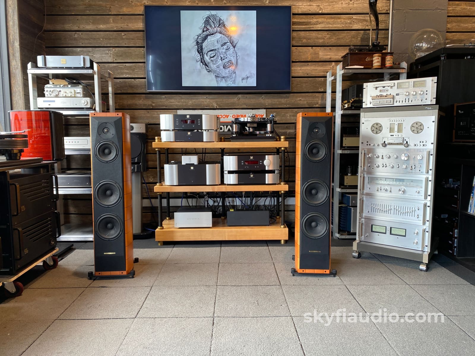 Sonus Faber Cremona Speakers In Maple Wood - Made Italy