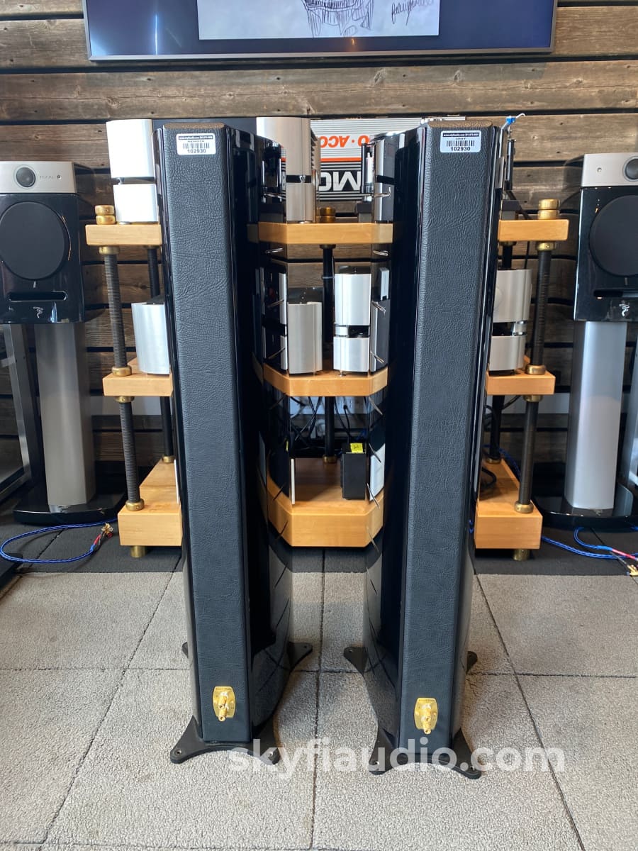 Sonus Faber Grand Piano Domus Speakers - Gorgeous And Made In Italy