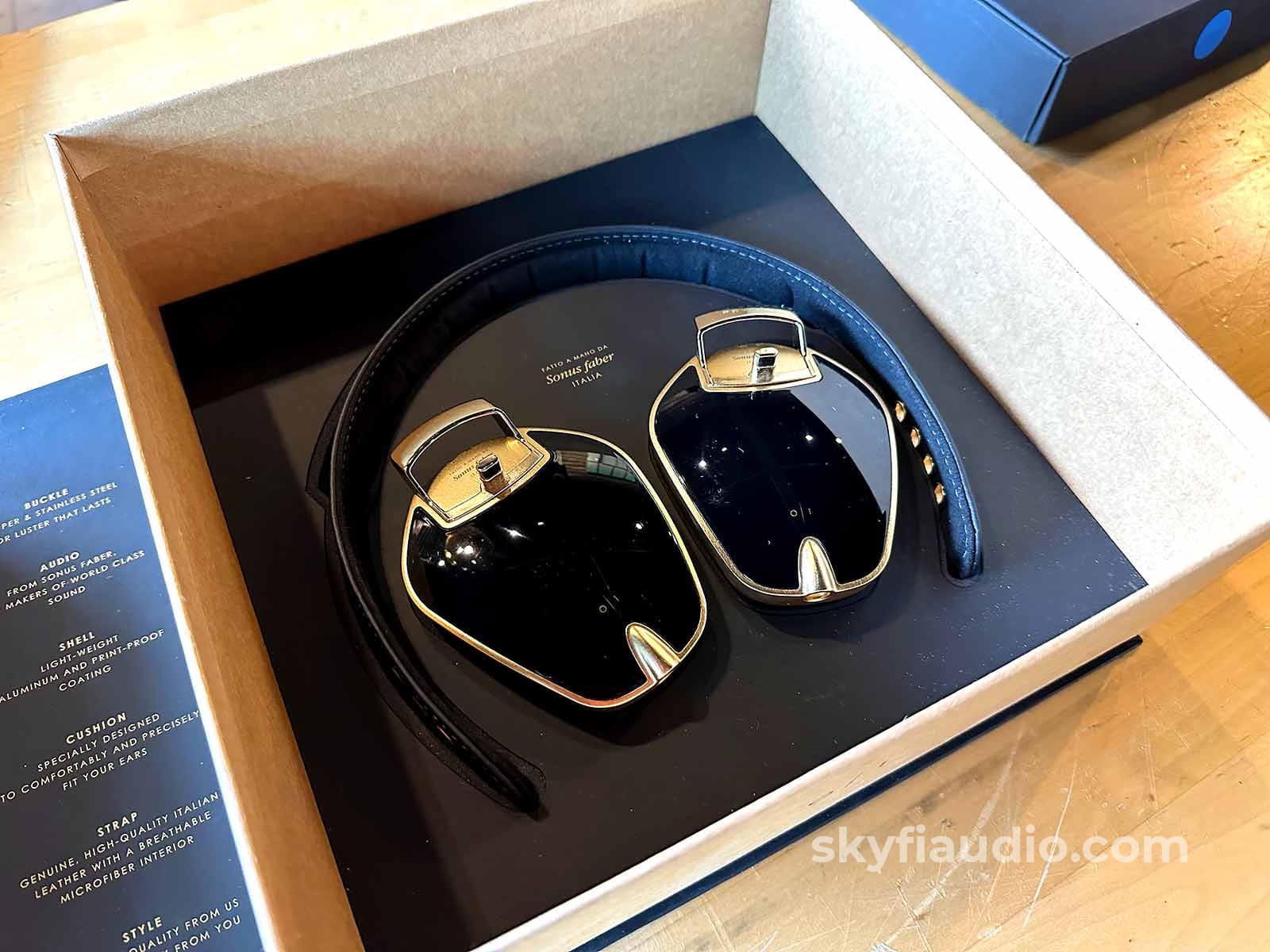 Sonus Faber Pryma Headphones W/Rare Extra Headband Nos (New Old Stock) Accessory