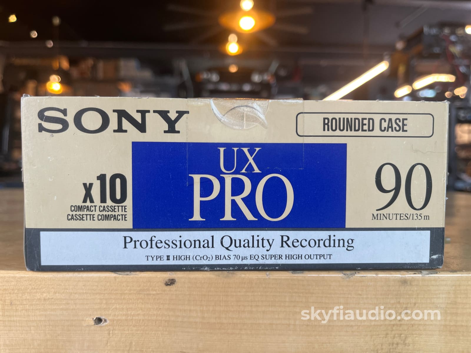 Sony C-90Uxpro Cassette Tapes (10 Pack) - Nos Music