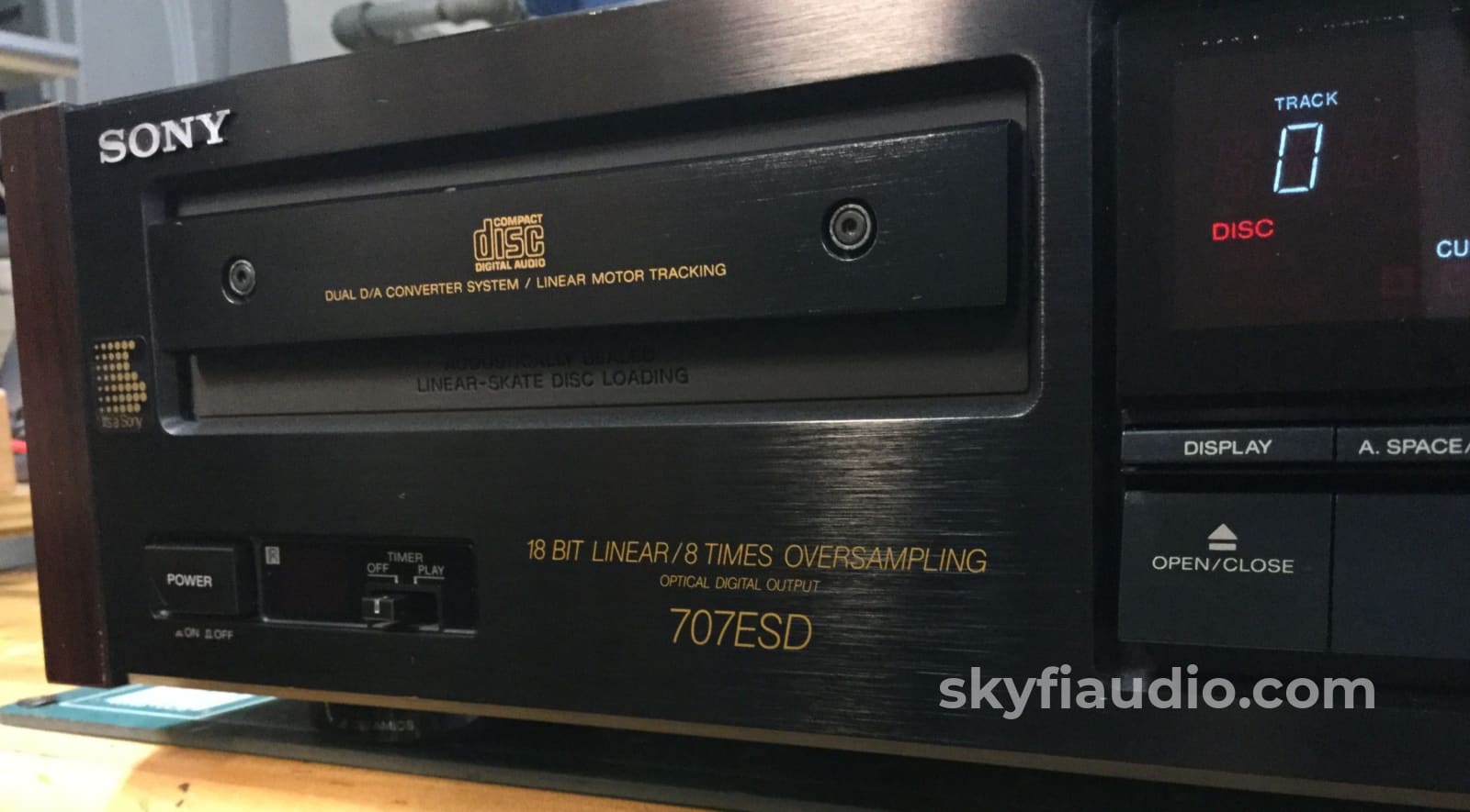 Sony Cdp-707Esd Cd Player + Digital