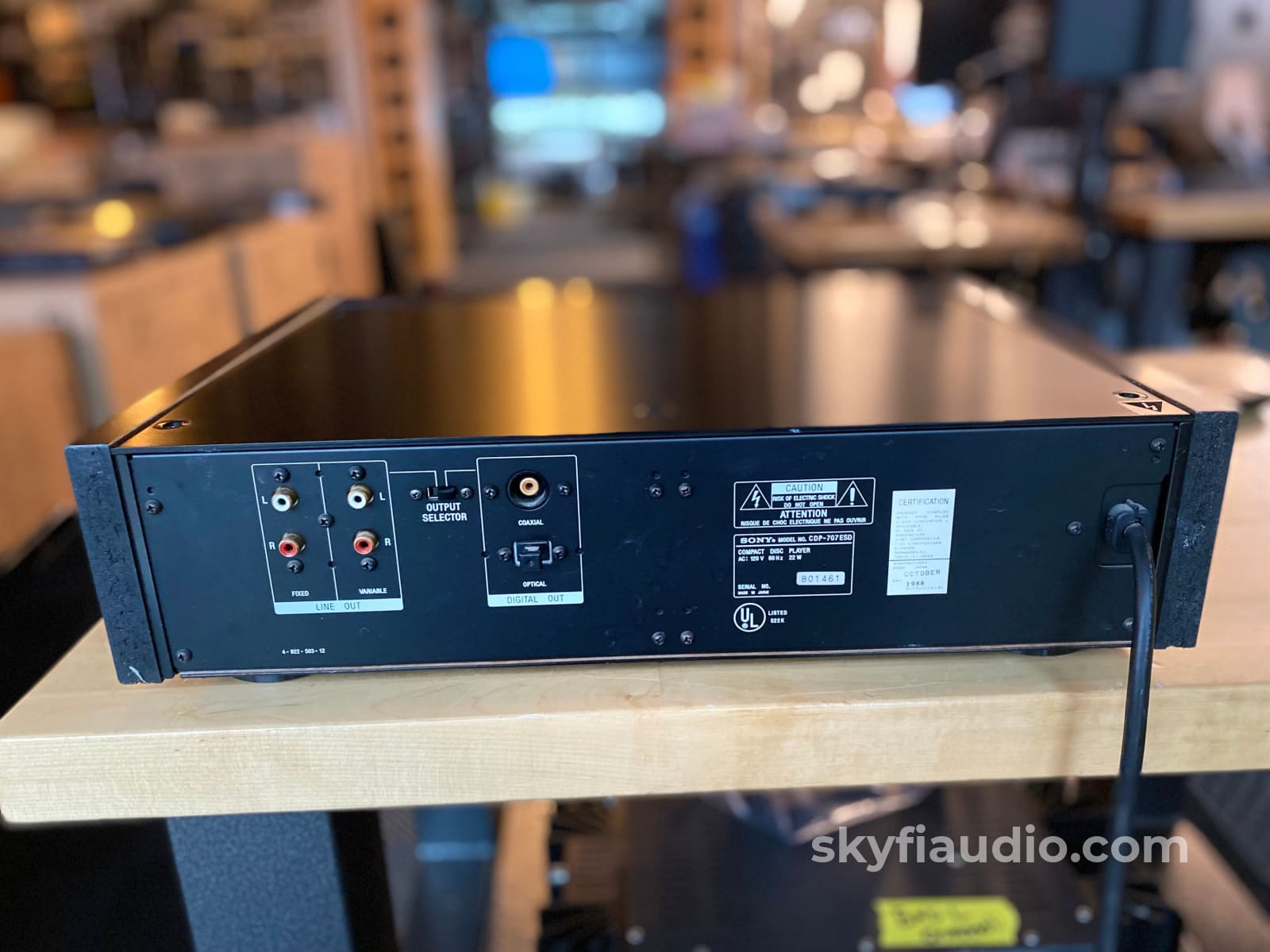 Sony Cdp-707Esd Vintage Cd Player With Remote - Our Favorite! + Digital