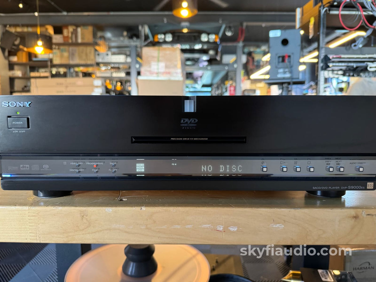 Sony Dvp - S9000Es Reference Dvd/Cd/Sacd Player Cd + Digital