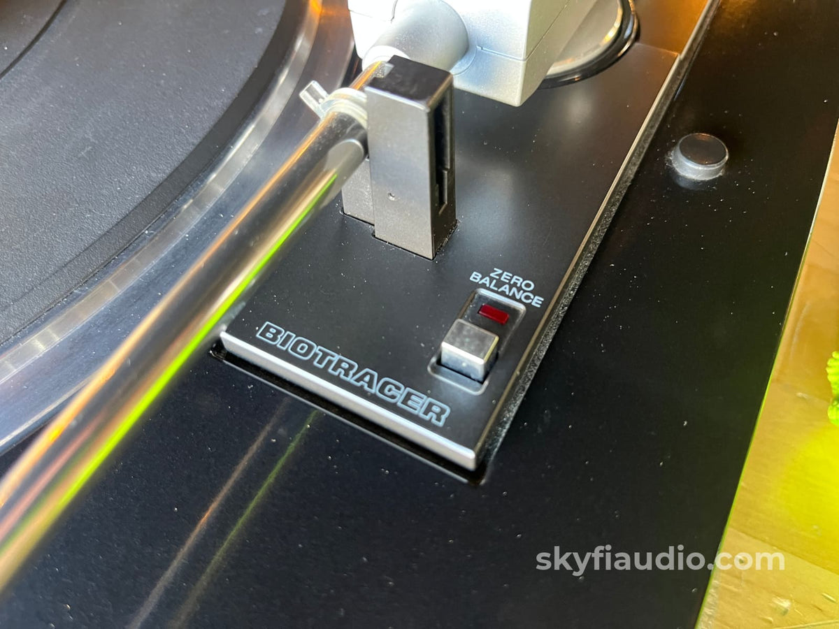Sony Ps-X600 Direct Drive Turntable - W/ New Sumiko Wellflett (Mm) Cartridge Perfectly Calibrated.
