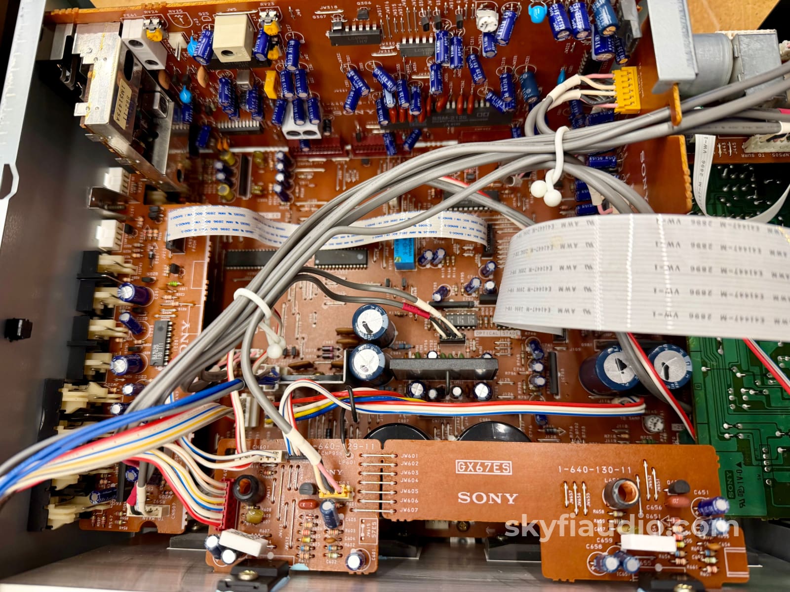 Sony STR-GX67ES Vintage Receiver - ES Series Standout with Phono Integrated Amplifier