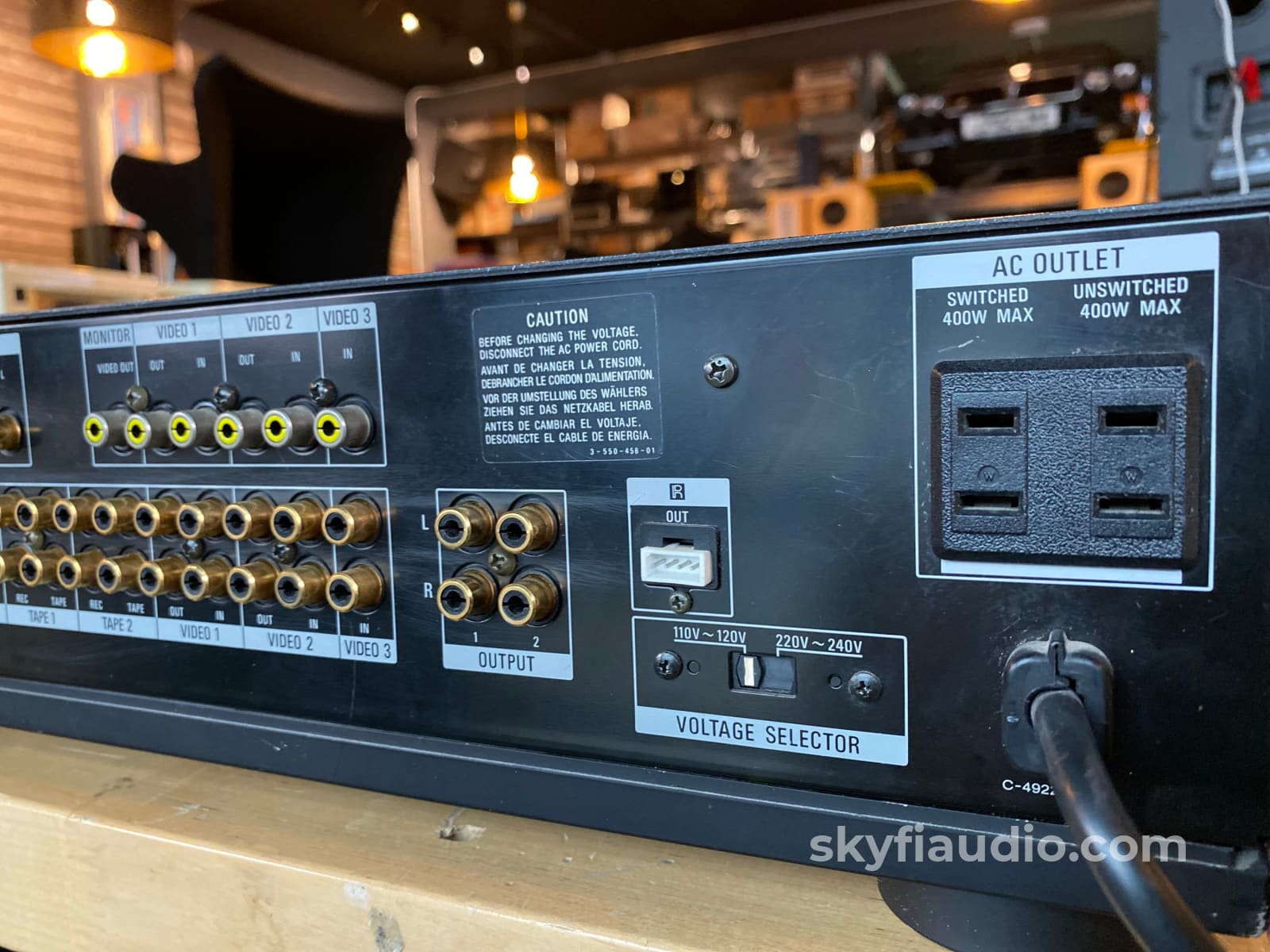 Sony Ta-E77Es Super Rare All-Analog Preamplifier - Limited Production