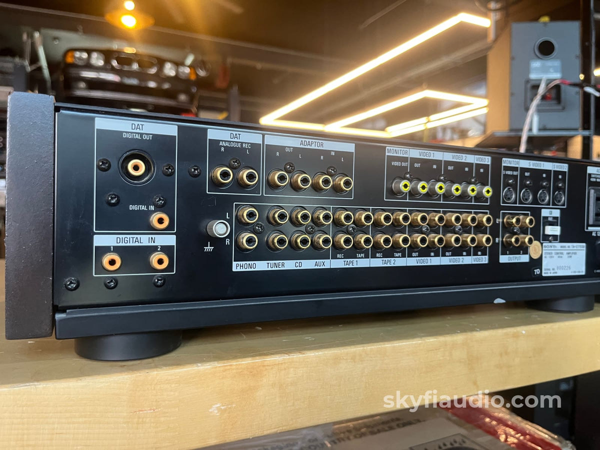 Sony Ta-E77Esd Preamplifier - Best