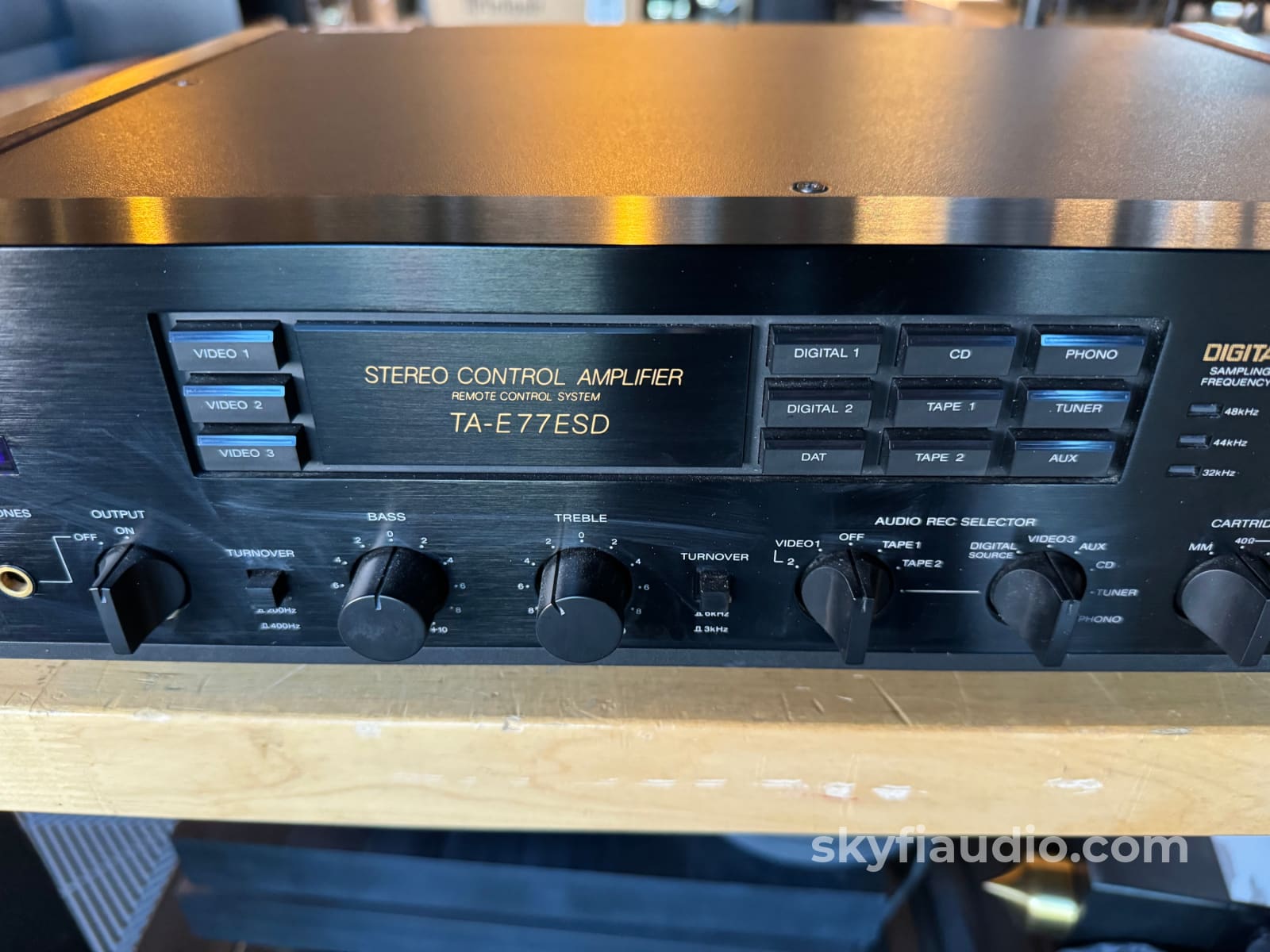 Sony Ta - E77Esd Vintage Preamp - See Video Preamplifier