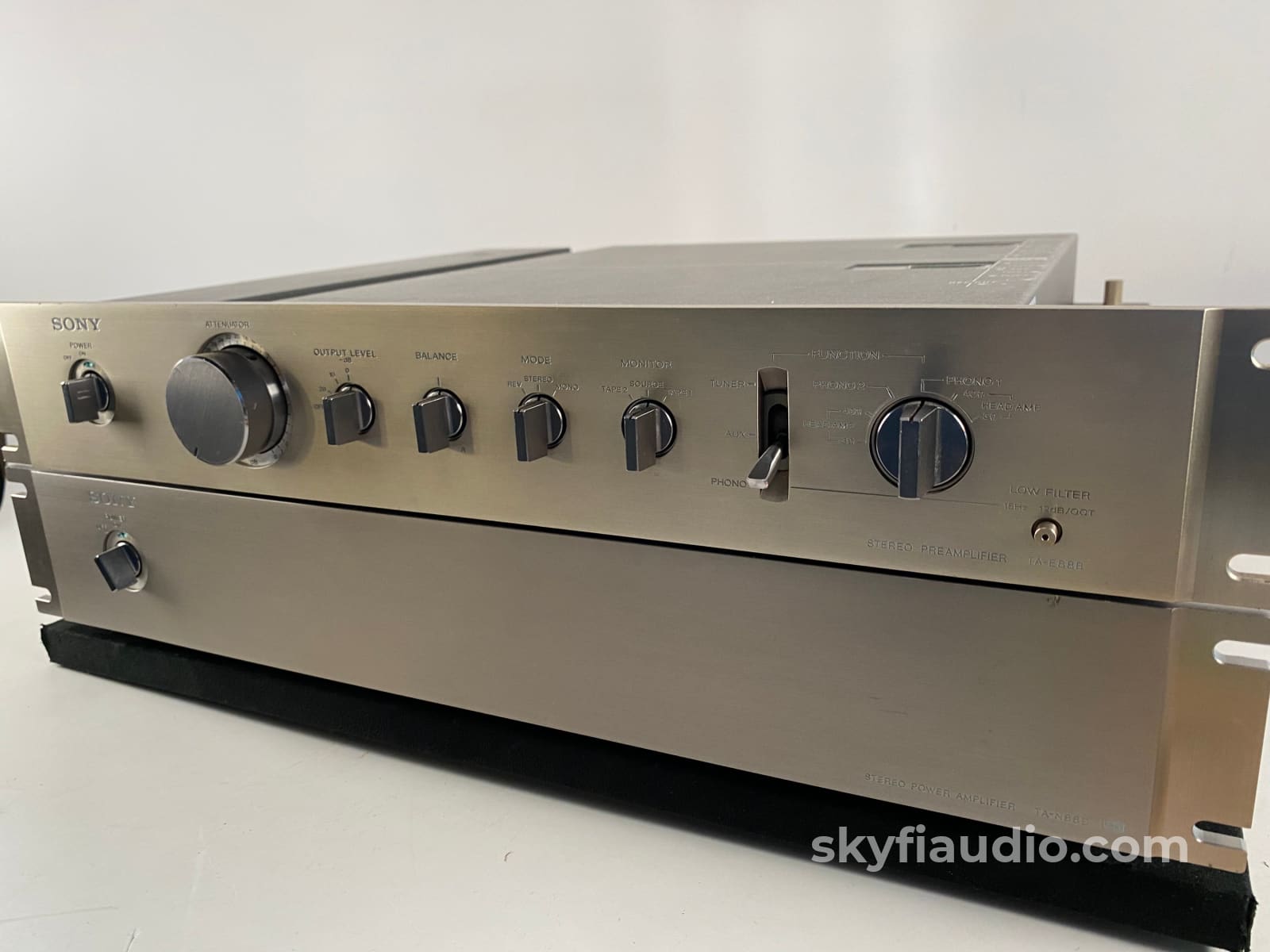 Sony Ta-E88B And Ta-N88B Preamp/Amplifier Combo - Super Rare Preamplifier