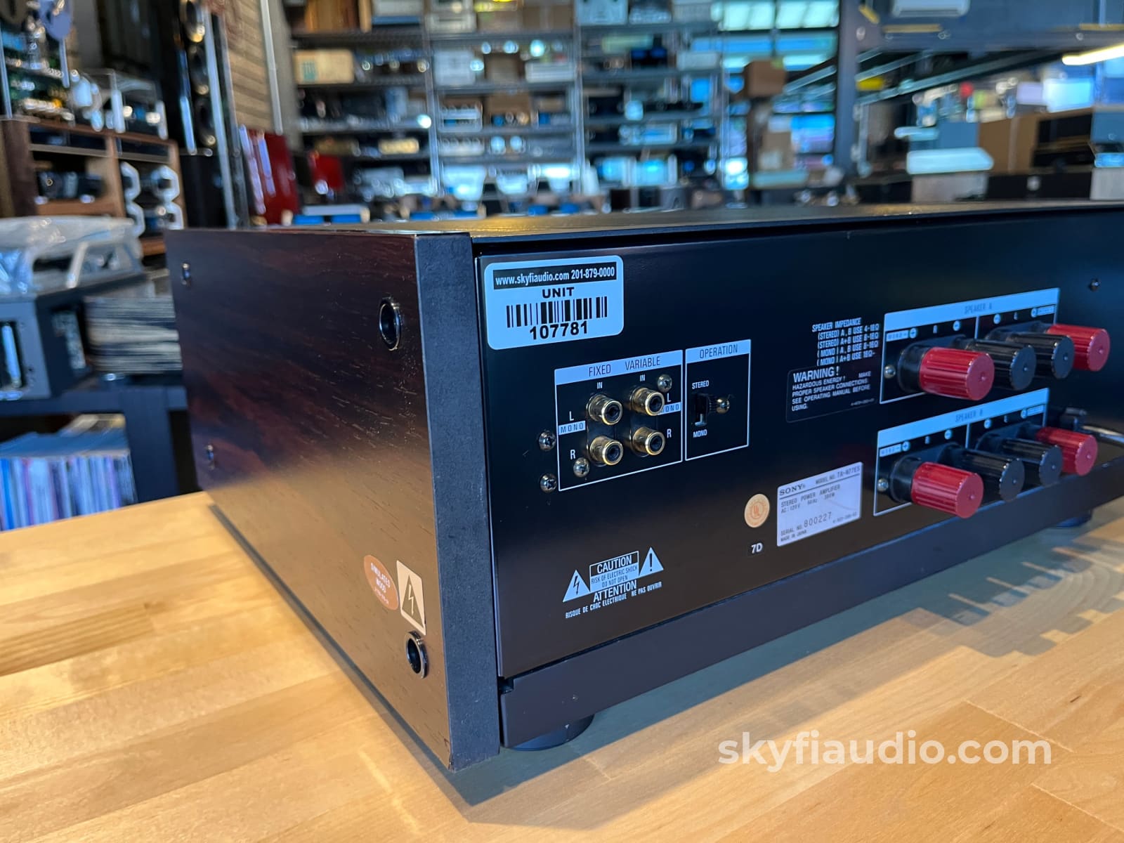 Sony TA-N77ES Power Amplifier - Holy Grail Sony Amp - Amplifier
