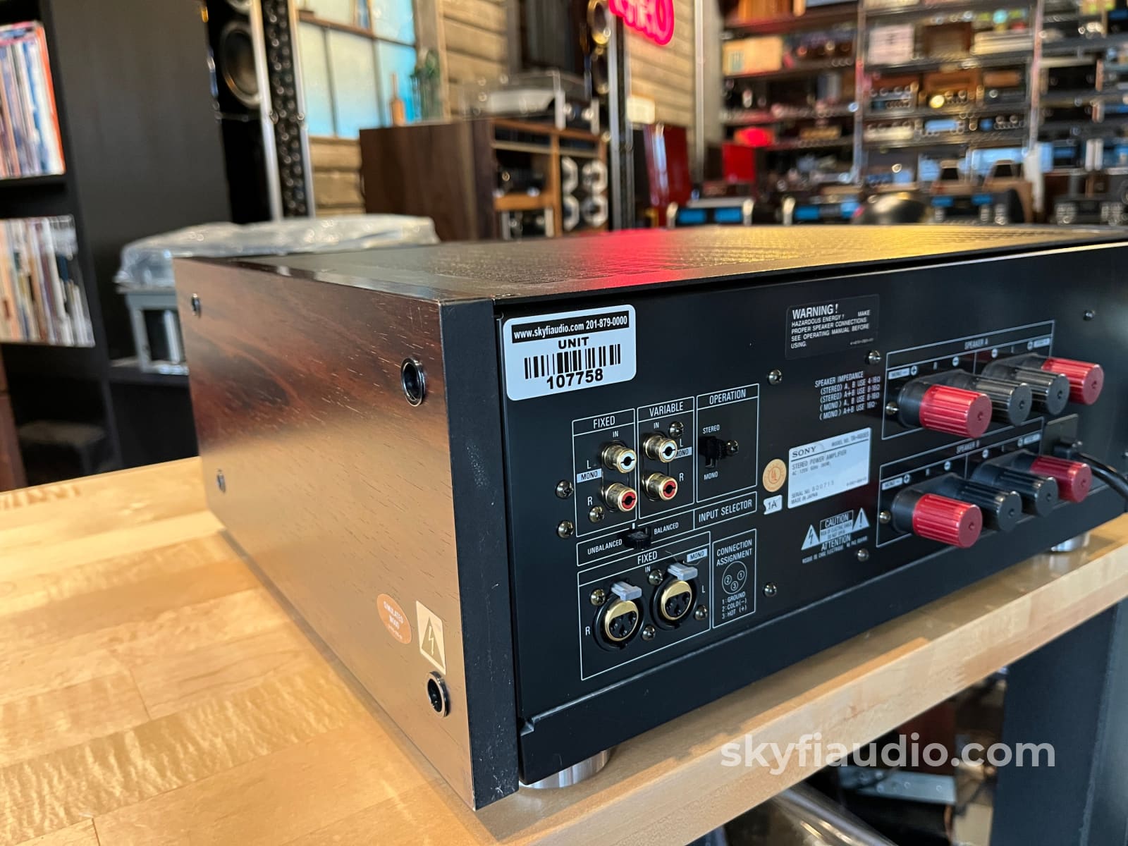 Sony TA-N80ES Mk1 Vintage ES Series Solid State Amplifier - 200W - Amplifier