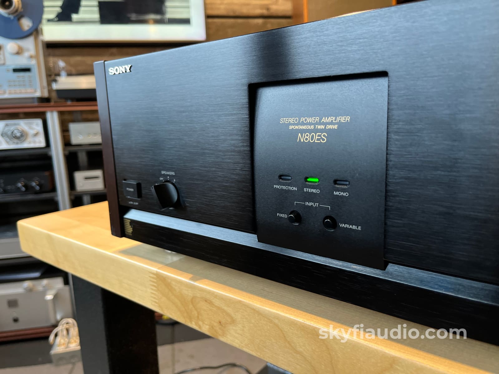 Sony TA-N80ES Vintage ES Series Solid State Amplifier - 200W - Amplifier