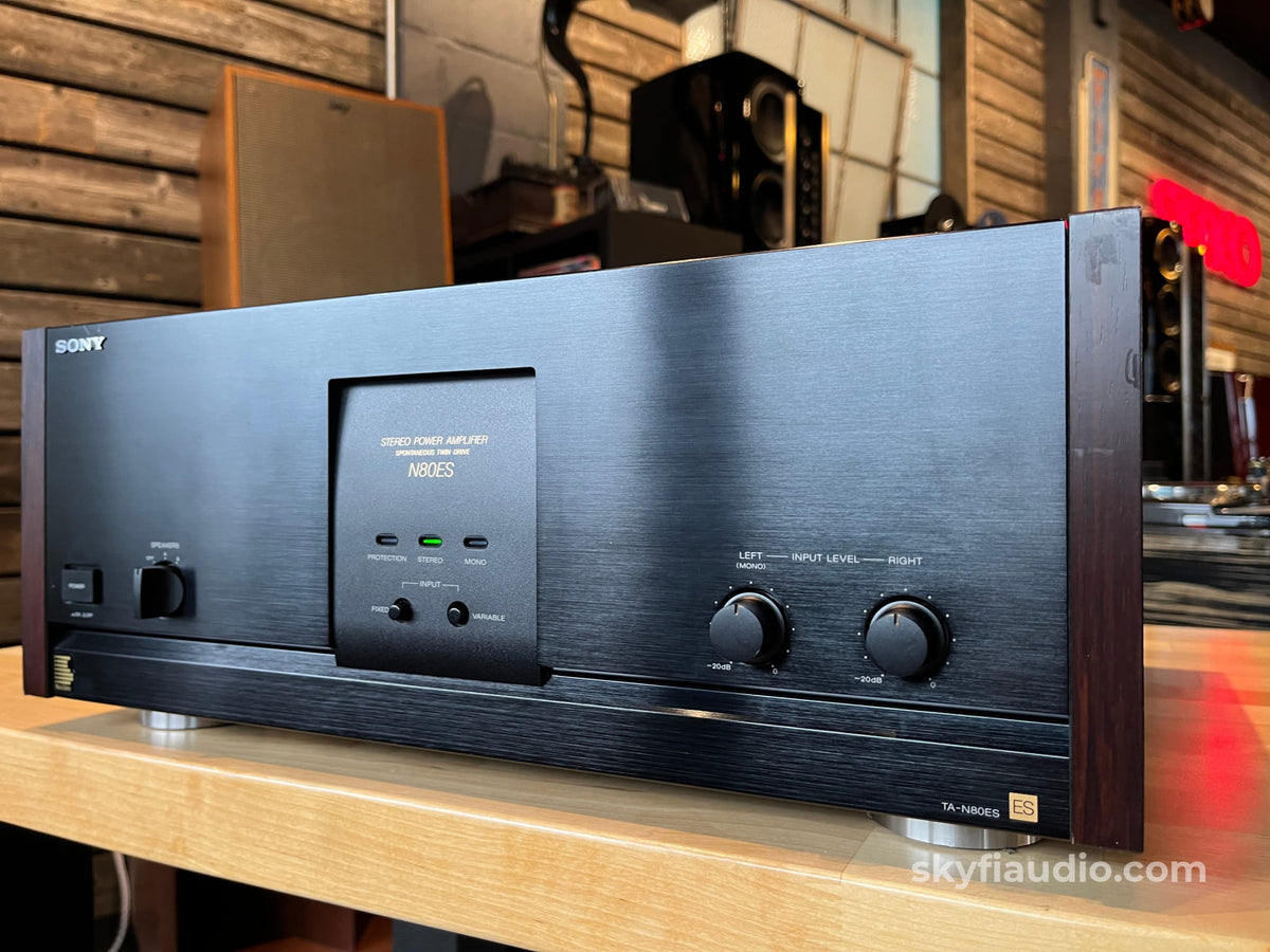 Sony TA-N80ES Vintage ES Series Solid State Amplifier - 200W - Amplifier