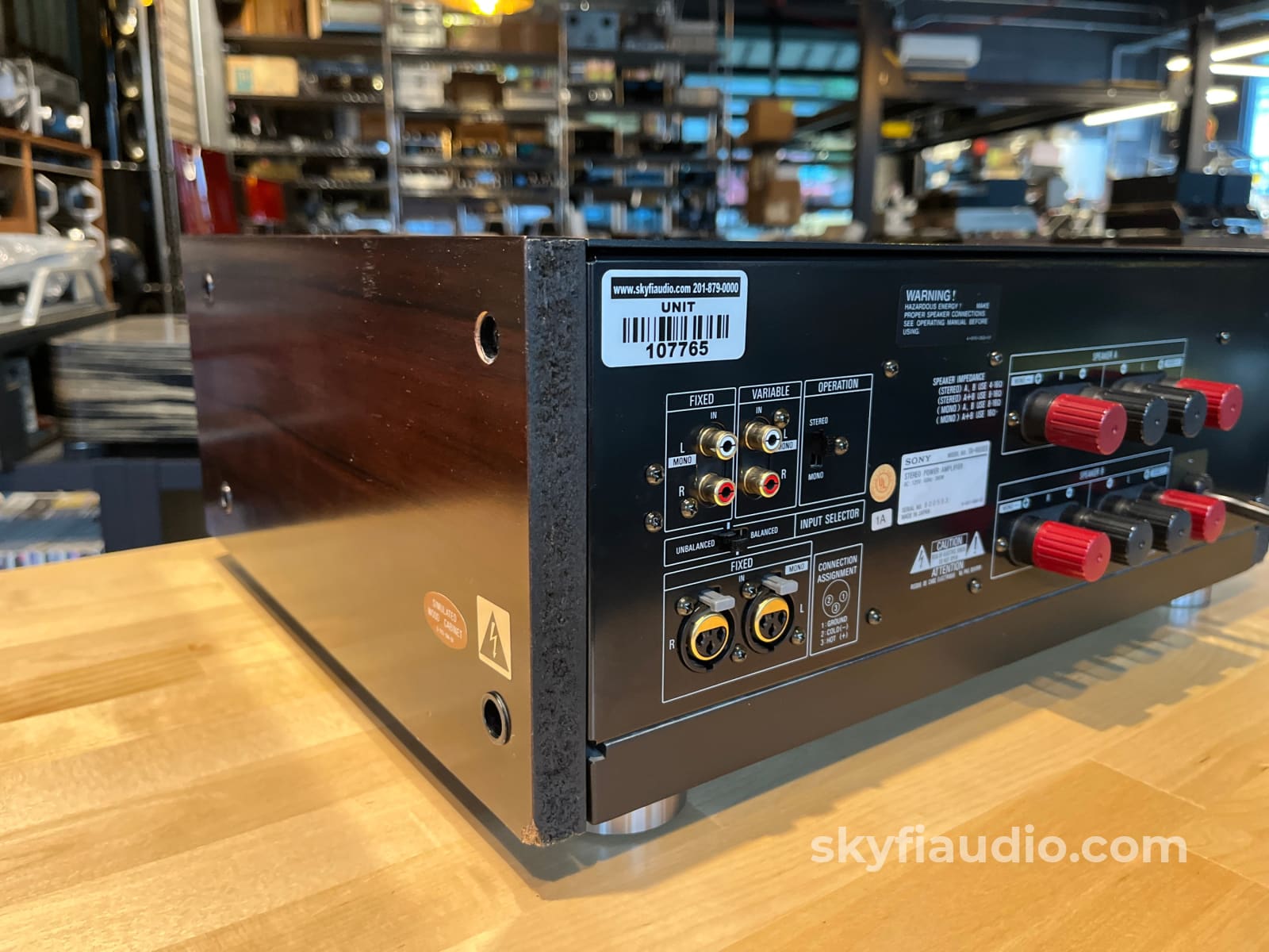 Sony TA-N80ES Vintage ES Series Solid State Amplifier - 200W - Amplifier