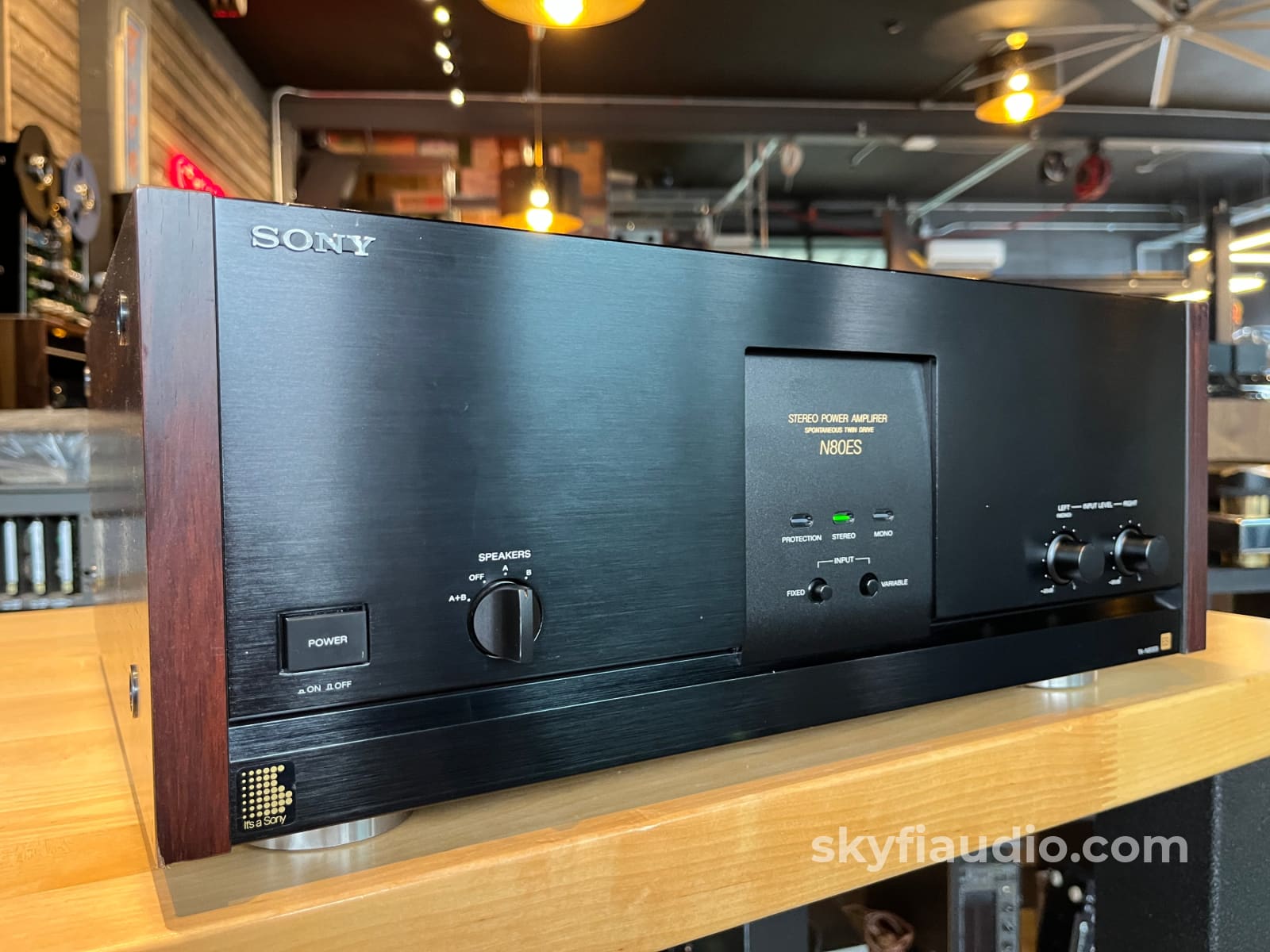 Sony TA-N80ES Vintage ES Series Solid State Amplifier - 200W - Amplifier