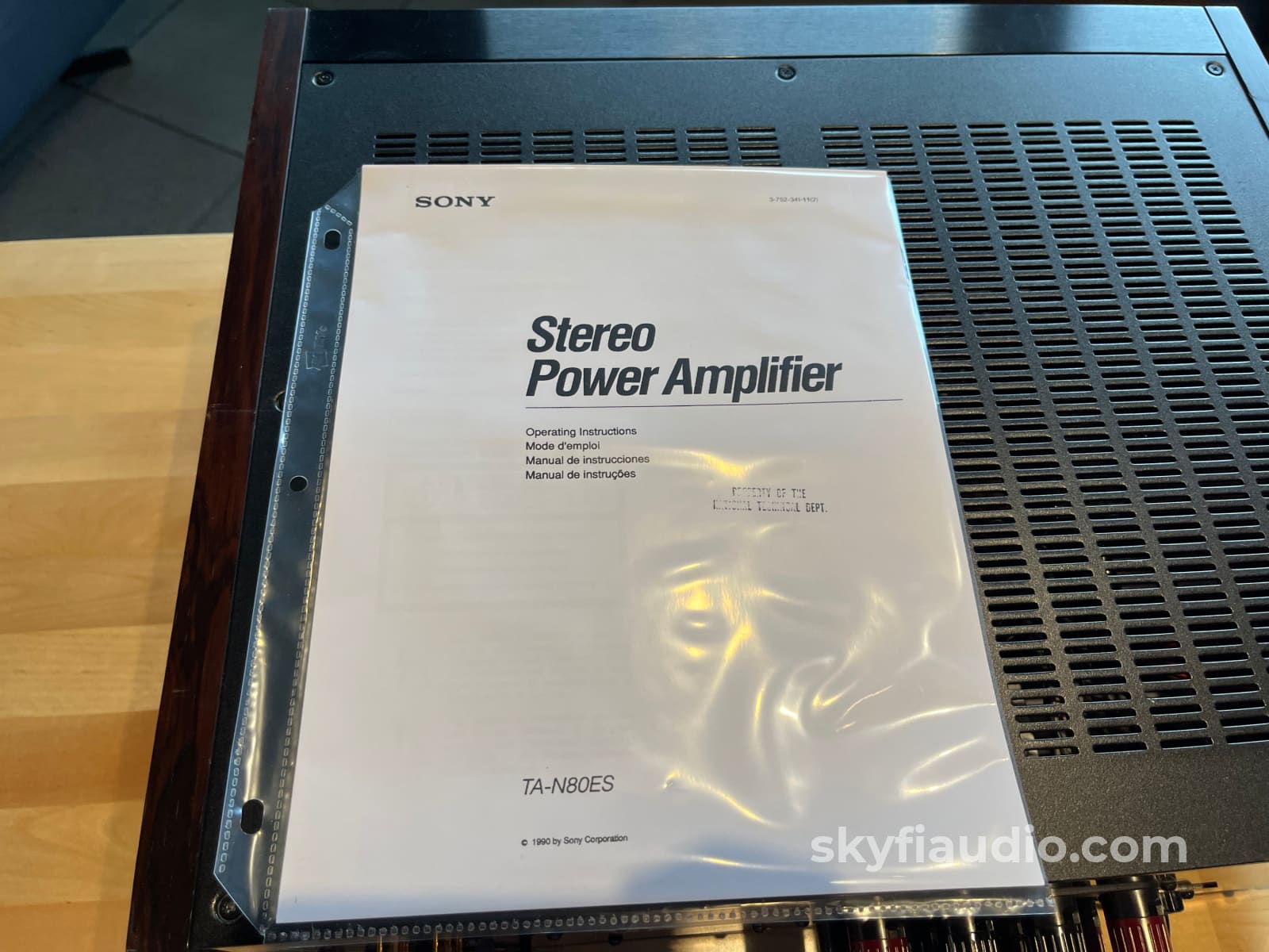 Sony TA-N80ES Solid State amplifier - 200W - Amplifier