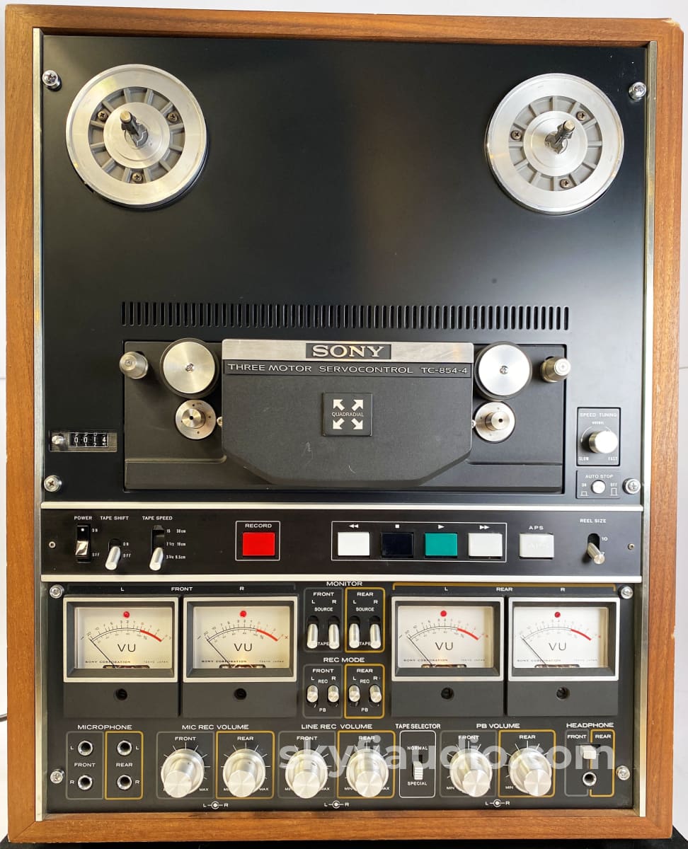 Sony Tc-854-4 - Professional Quality 4-Track Reel To Quadraphonic Wow! Tape Deck