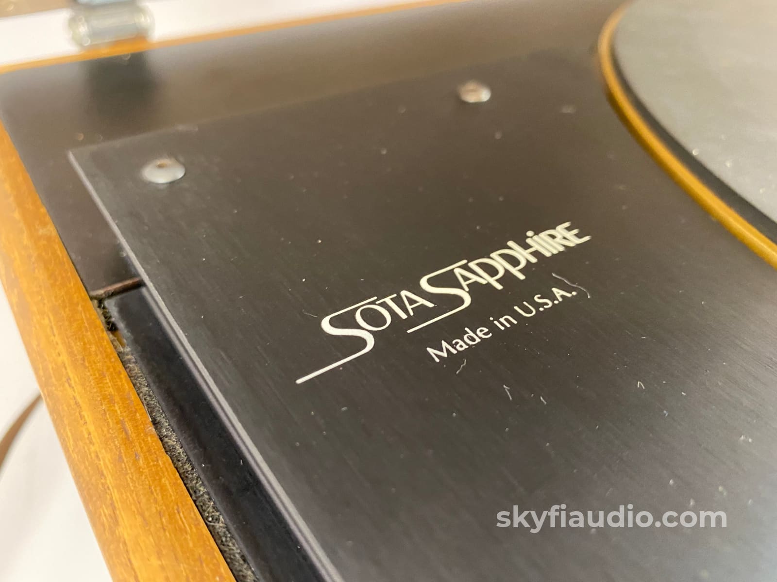 Sota Sapphire Turntable - With A Signet Xk35 Tonearm And New Sumiko Amethyst Cartridge