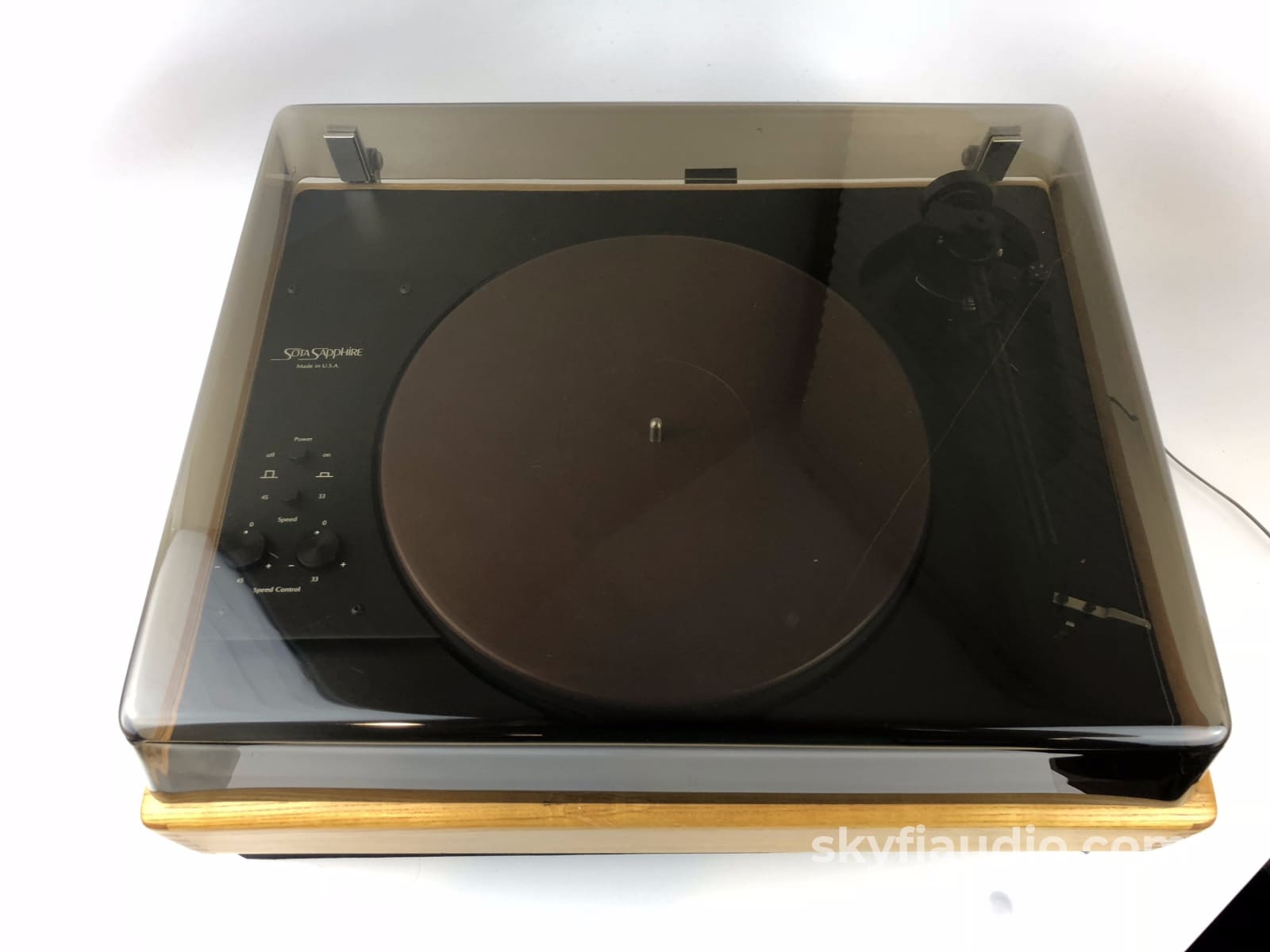 Sota Sapphire Turntable With Sumiko Premier Ft3 Tonearm And New Grado Cartridge