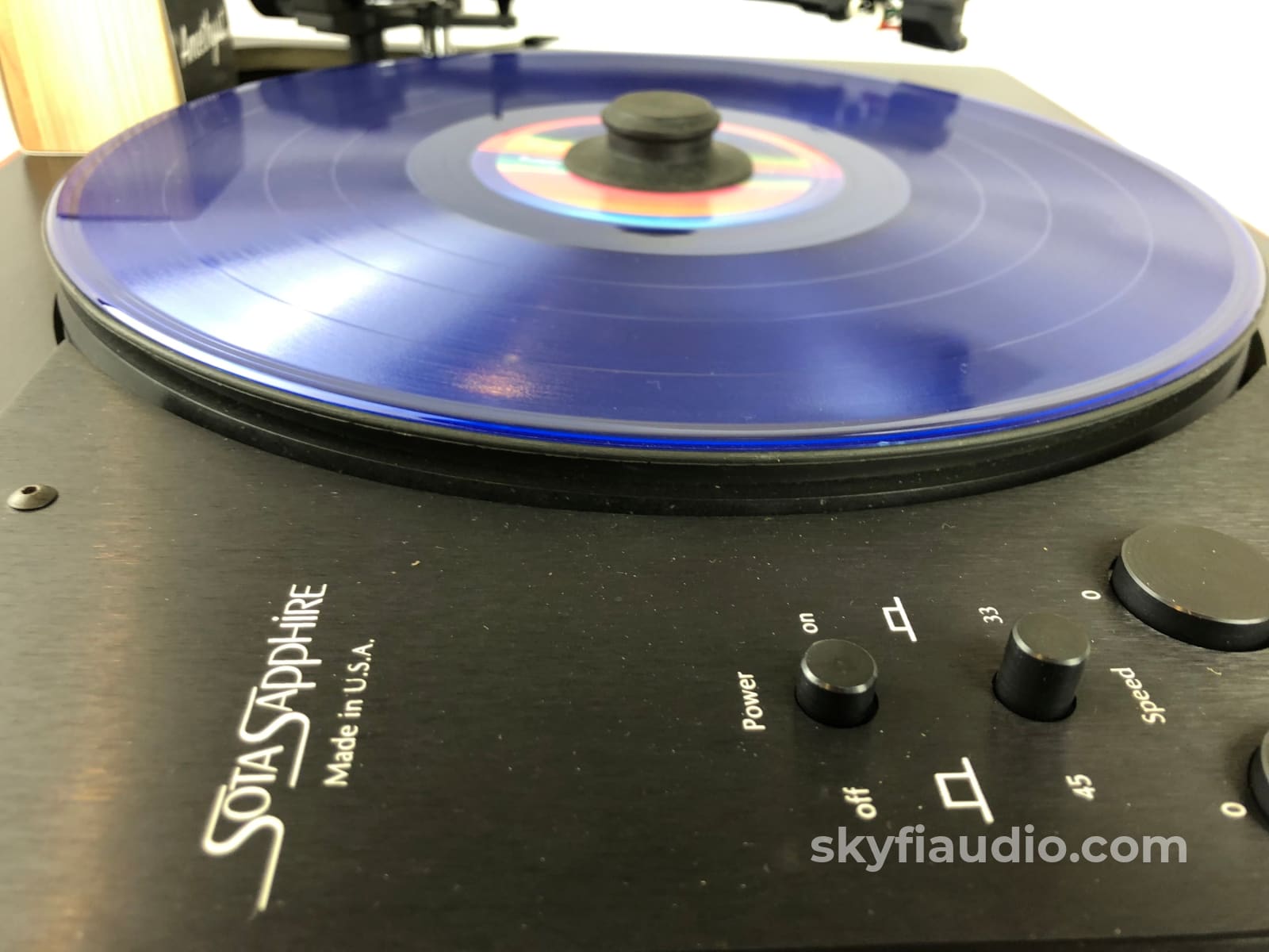 Sota Sapphire Turntable With Vacuum Platter And New Sumiko Amethyst Cartridge