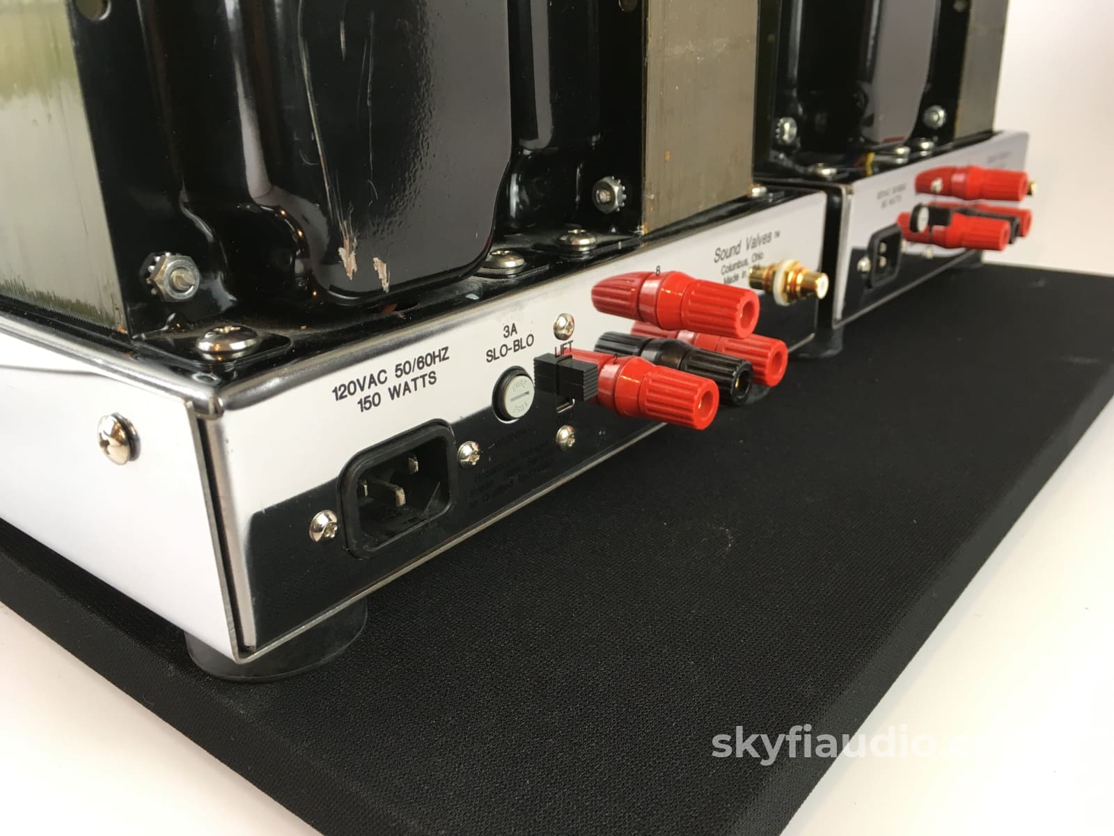Sound Valves M60 Tube Monoblock Amplifier Pair
