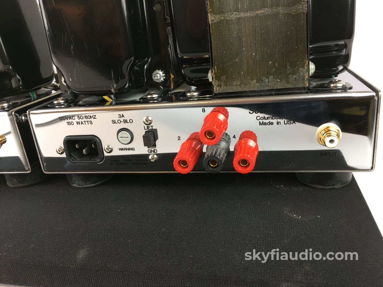 Sound Valves M60 Tube Monoblock Amplifier Pair