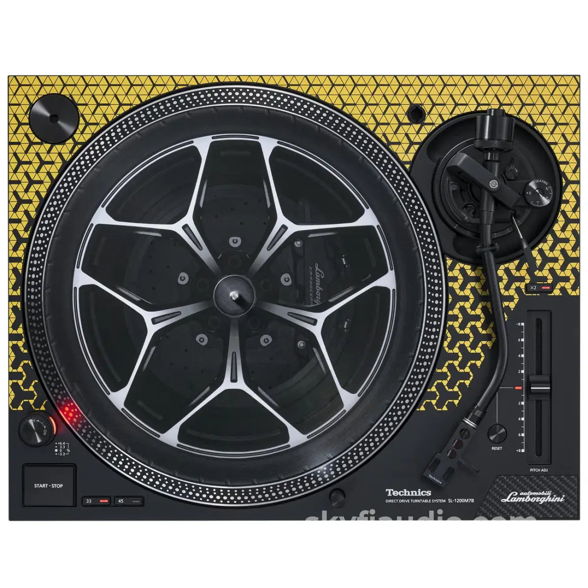 Special Edition Lamborghini Direct Drive Turntable System - Sl-1200M7B