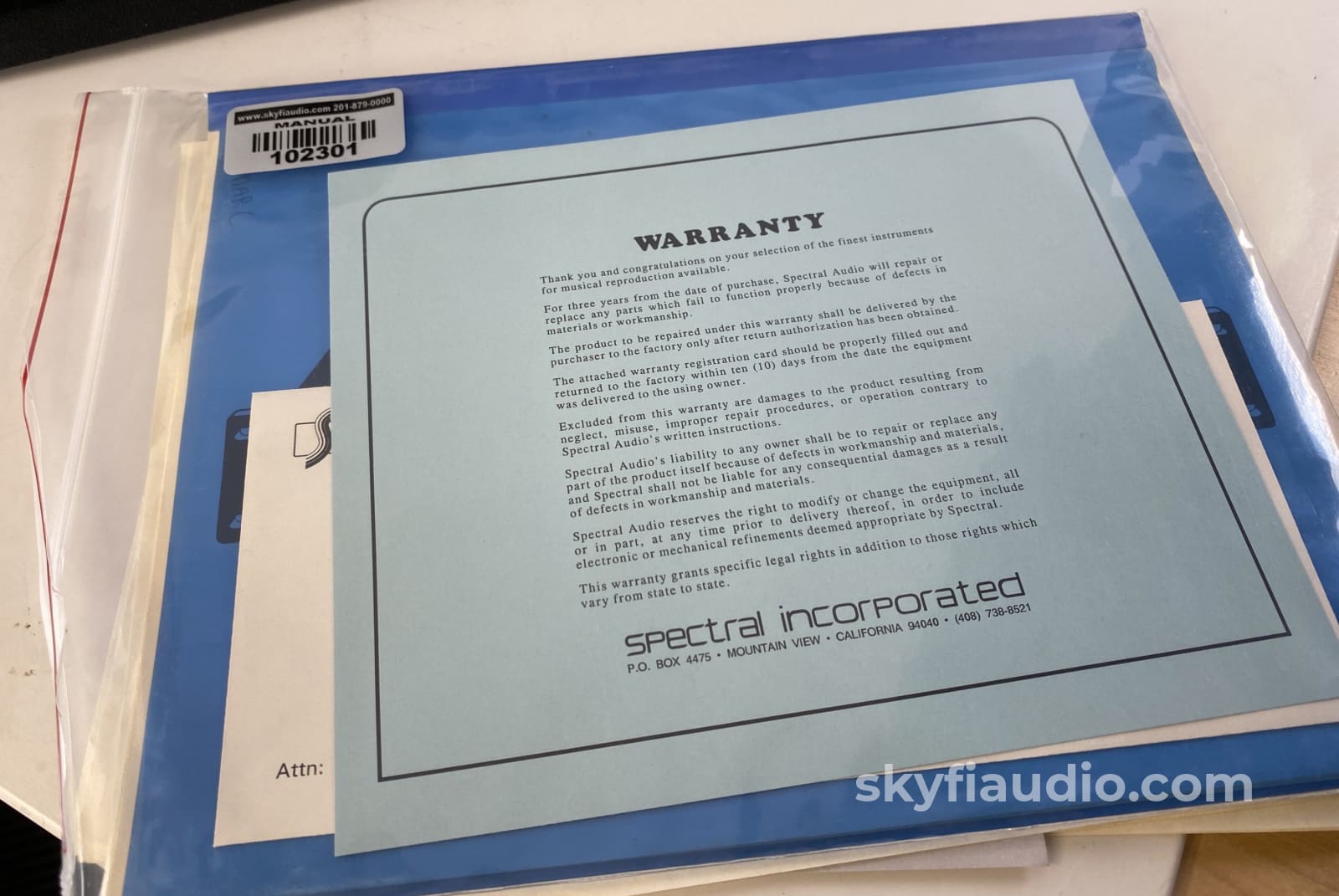 Spectral Audio Dma-50 Megahertz Power Amplifier