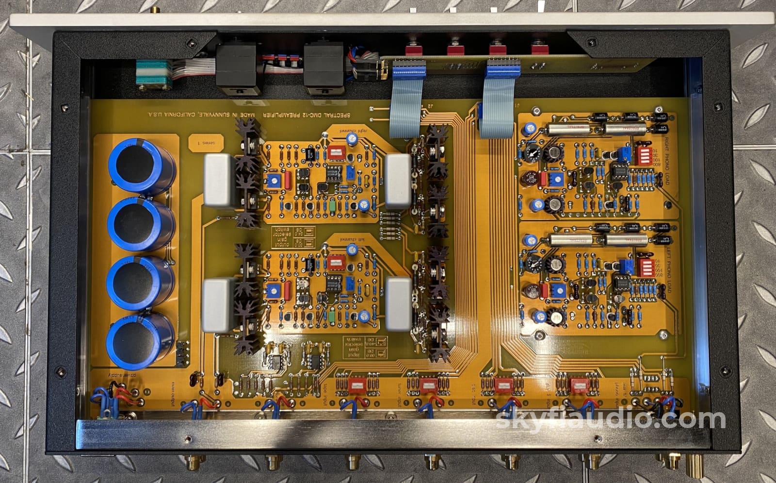 Spectral Dmc-12 Preamp With Phono Input And Power Supply - Complete Set Preamplifier