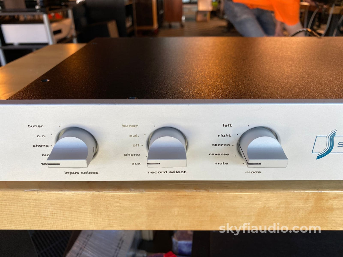 Spectral Dmc-6 Analog Preamp Wphono And Dsm-10 Power Supply - Skyfi Serviced Preamplifier