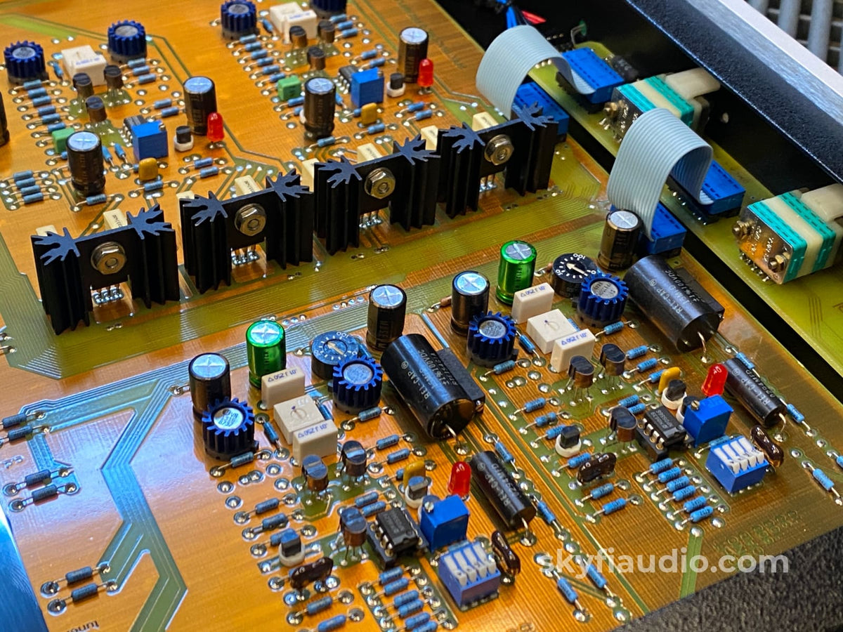 Spectral Dmc-6 Analog Preamp Wphono And Dsm-10 Power Supply - Skyfi Serviced Preamplifier