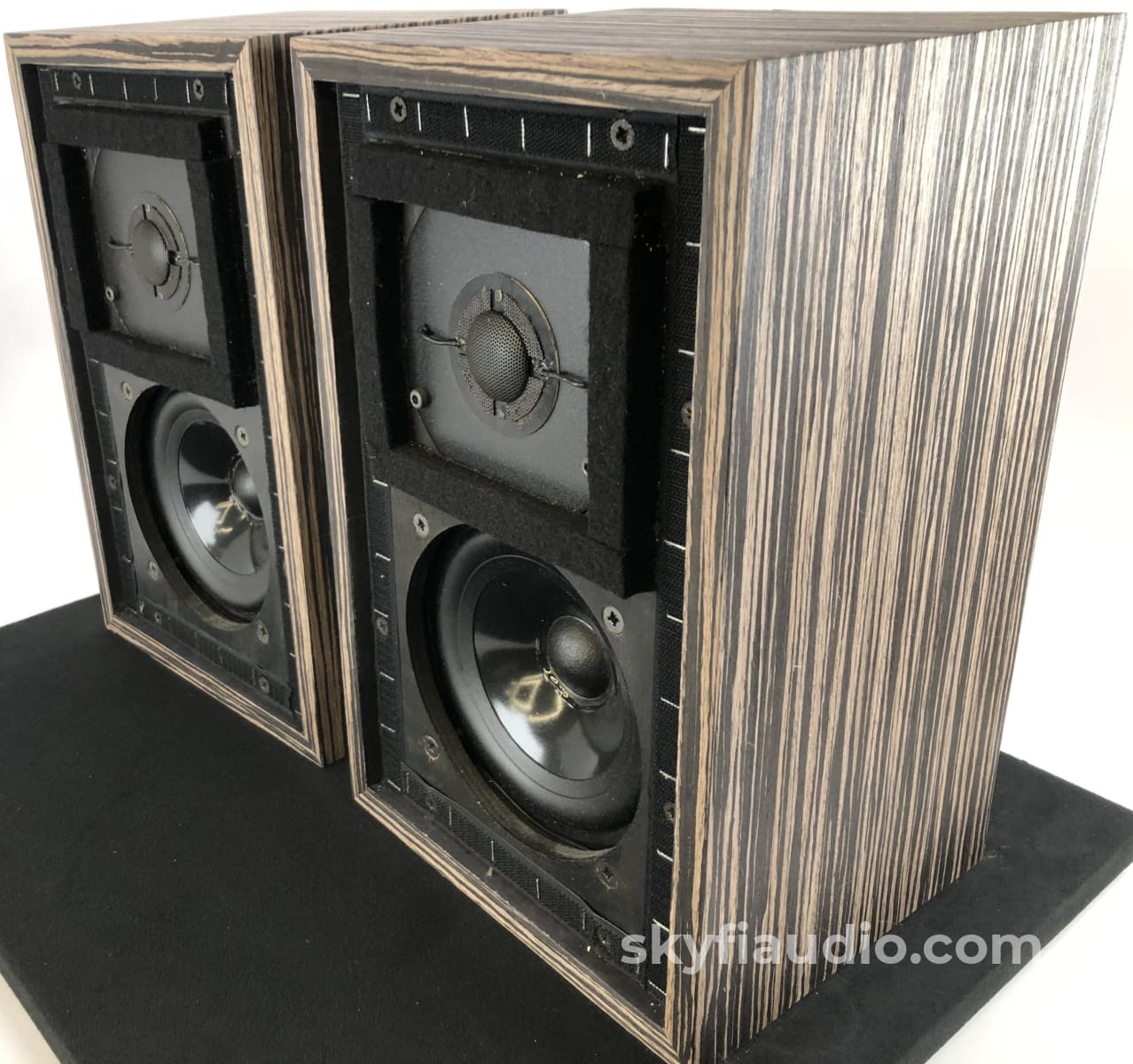 Spendor Ls3/5A Studio Monitor Loudspeaker - In Custom Ebony Cabinets Speakers