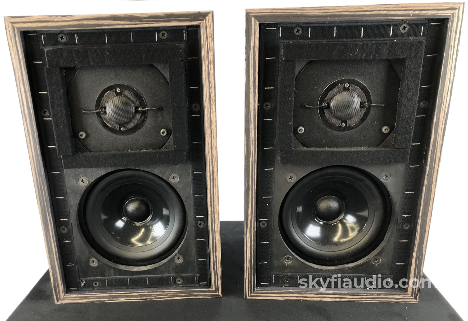 Spendor Ls3/5A Studio Monitor Loudspeaker - In Custom Ebony Cabinets Speakers