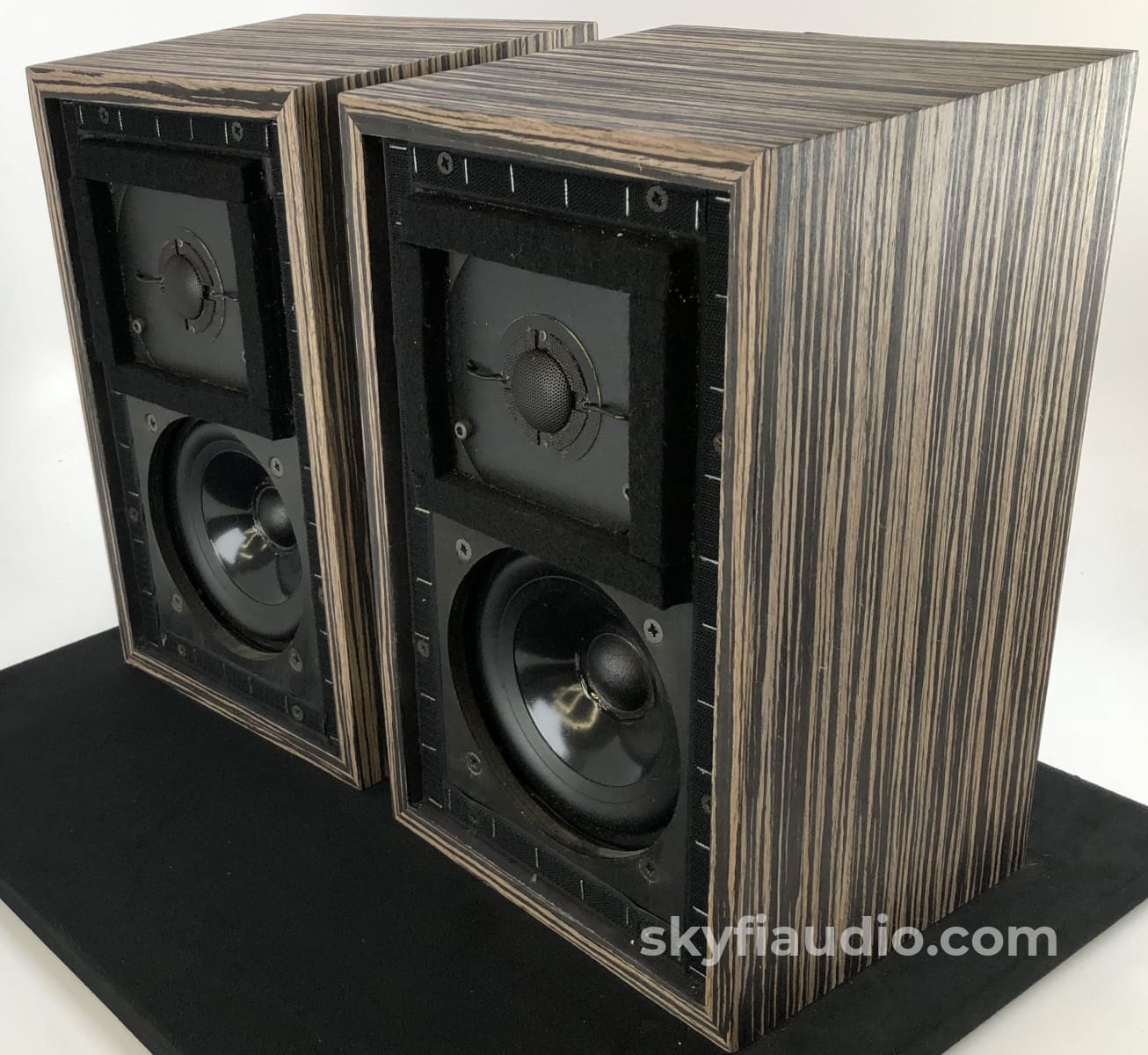 Spendor Ls3/5A Studio Monitor Loudspeaker - In Custom Ebony Cabinets Speakers