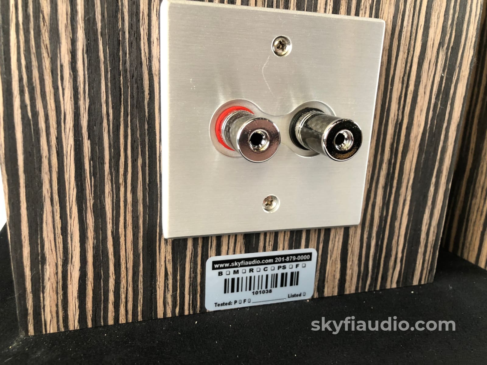 Spendor Ls3/5A Studio Monitor Loudspeaker - In Custom Ebony Cabinets Speakers