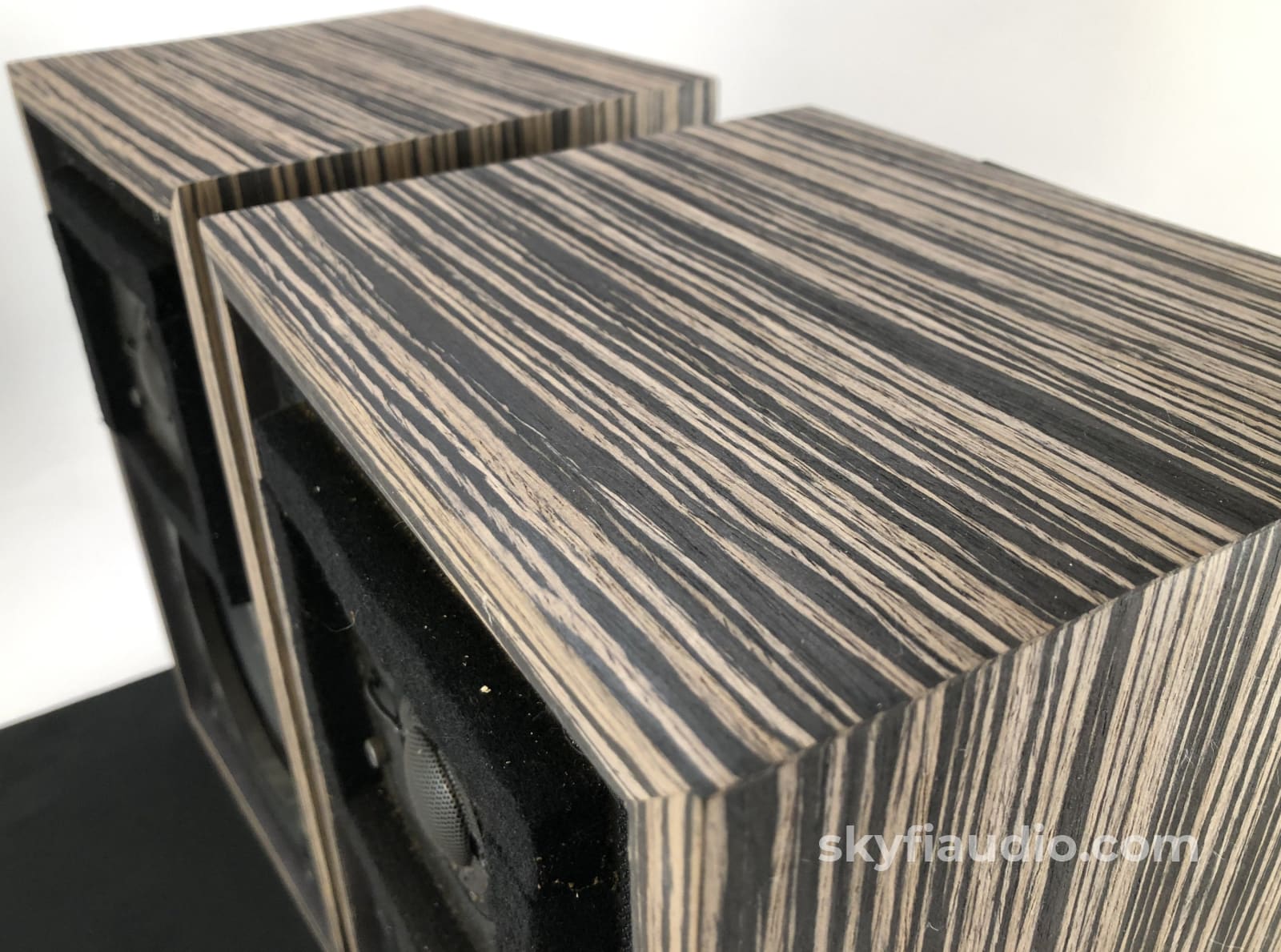 Spendor Ls3/5A Studio Monitor Loudspeaker - In Custom Ebony Cabinets Speakers