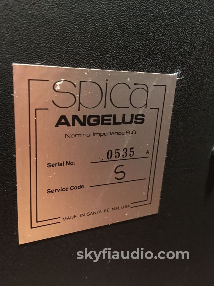 Spica Angelus Speakers