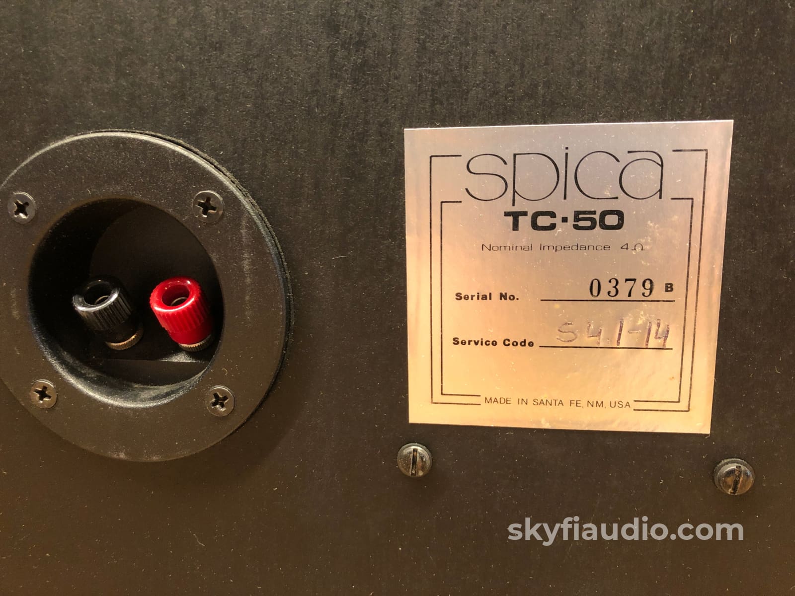 Spica Tc-50 Speakers In Rare Condition - The Gods Of Imaging