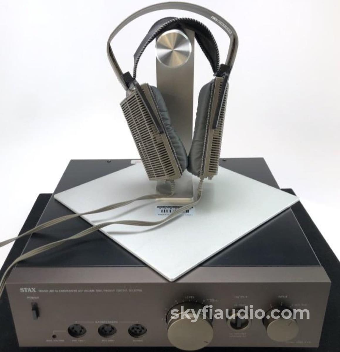 Stax Lambda Nova Classic Headphones with SRM-T1W TUBE Amplifier