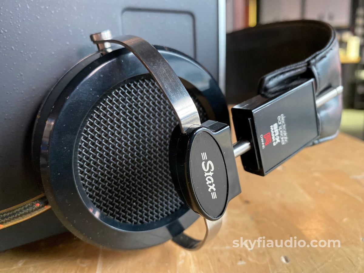 Stax Sr-X Mk3 Vintage Headphones And Srd-7 Amp - New Old Stock! Accessory
