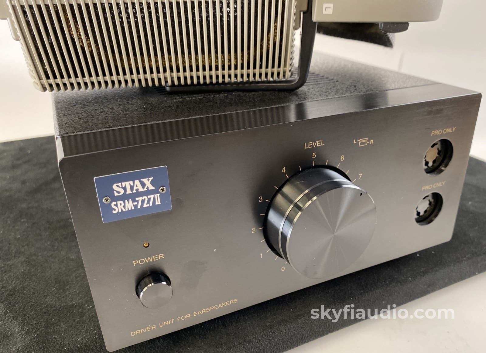 Stax Srm-727-Ii Headphone Amplifier With Lambda Classic Headphones