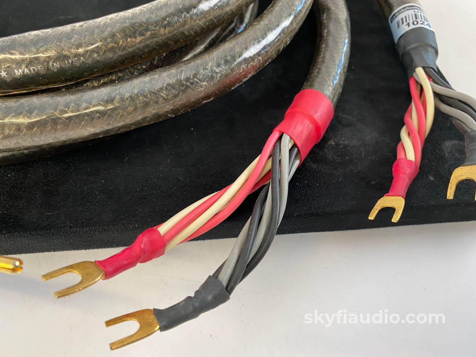 Straight Wire Black Silc Speaker Cables - 10