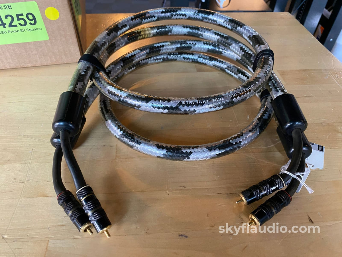 Straight Wire Crescendo Rca Interconnects (Pair) - 1.5 Meters Cables