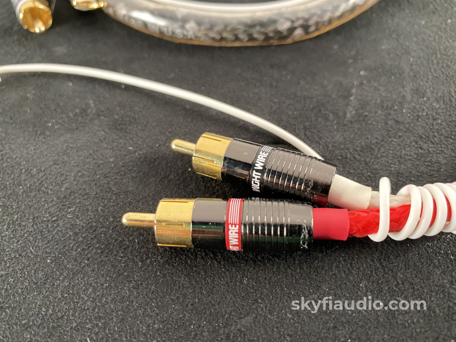 Straight Wire - Virtuoso Stereo Phono Cable With Ground 1M Cables