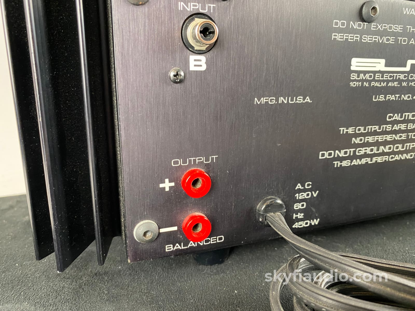 Sumo The Nine Vintage Amplifier Pure Class A