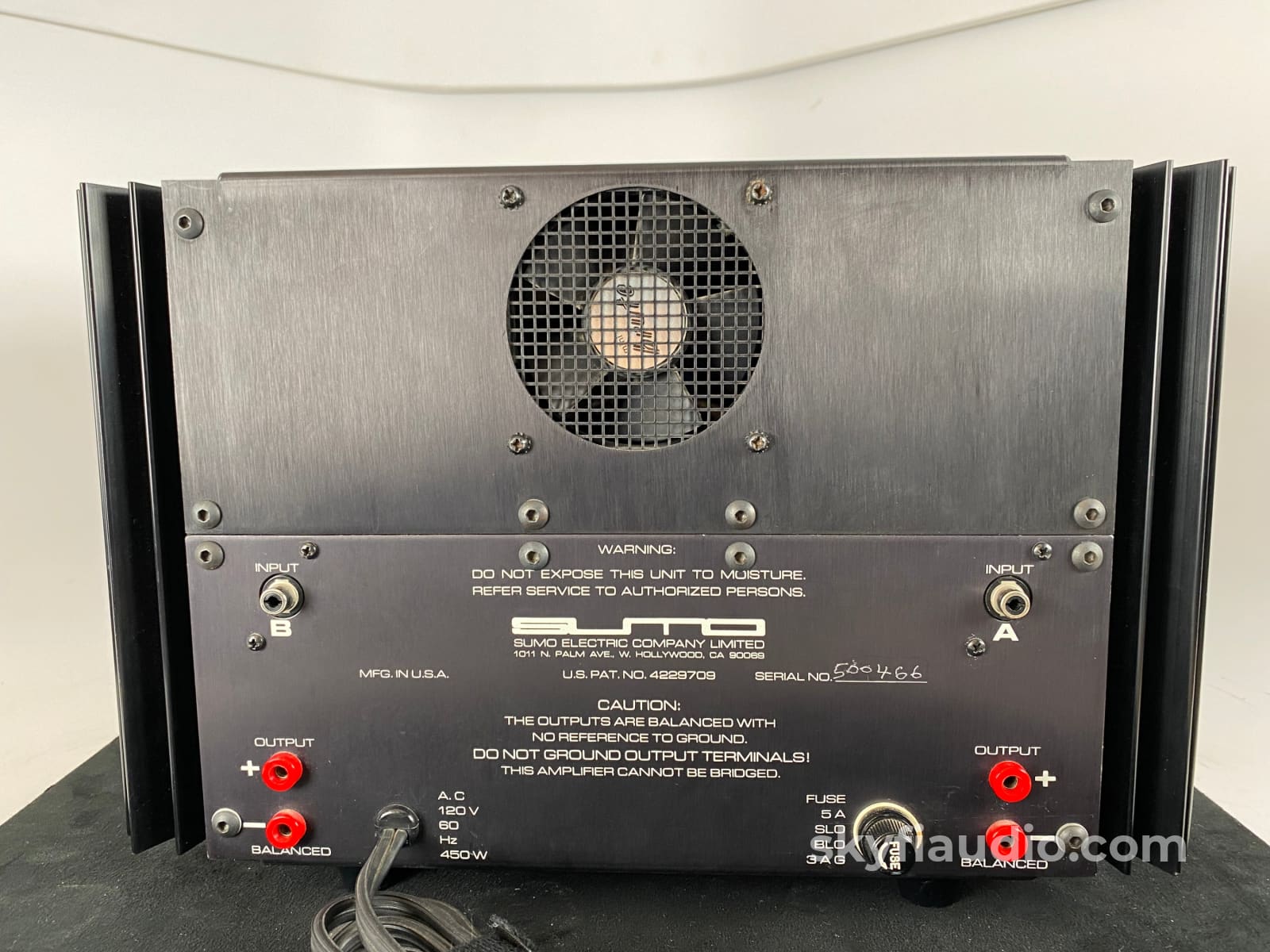 Sumo The Nine Vintage Amplifier Pure Class A